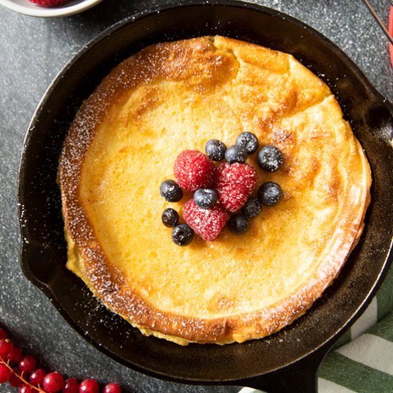 Finnish Oven-Baked Pancake