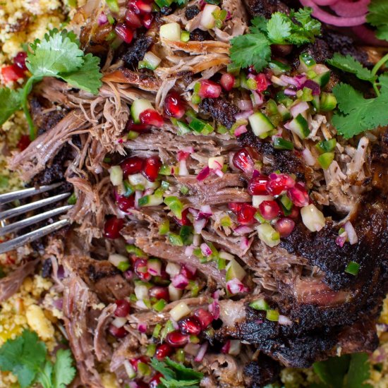 Slow Cooked Moroccan Lamb