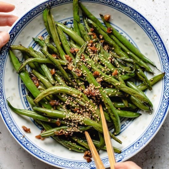 Chinese Garlic Green Beans