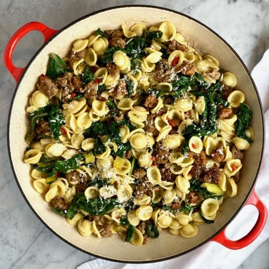 Orecchiette with Sausage