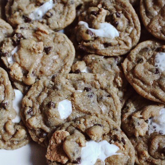 Salted S’mores Cookies