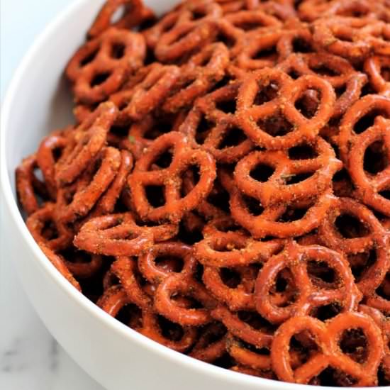 BBQ Ranch Pretzels