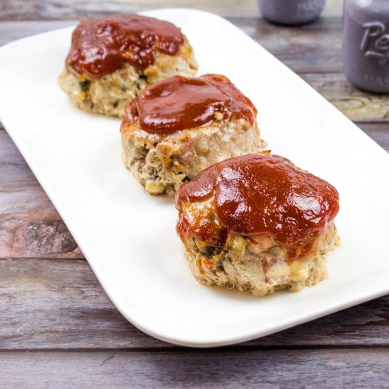 Mini Meatloaf (keto, low-carb)