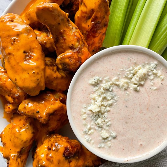 Air Fryer Buffalo Chicken Wings