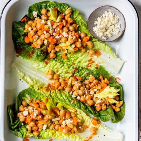 Buffalo Chickpea Salad