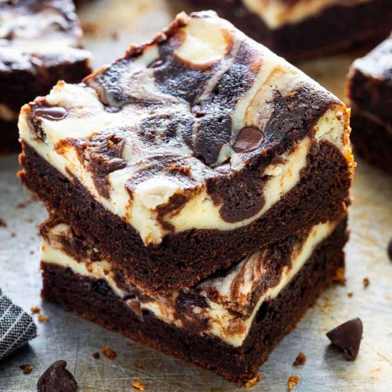 Cheesecake Brownies