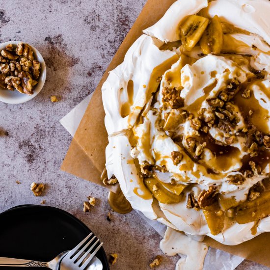 Bananas Foster Eton mess