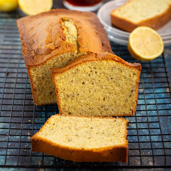 Lemon Earl Grey Pound Cake