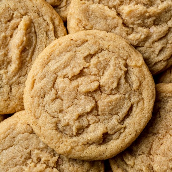 Soft and Chewy Peanut Butter Cookie