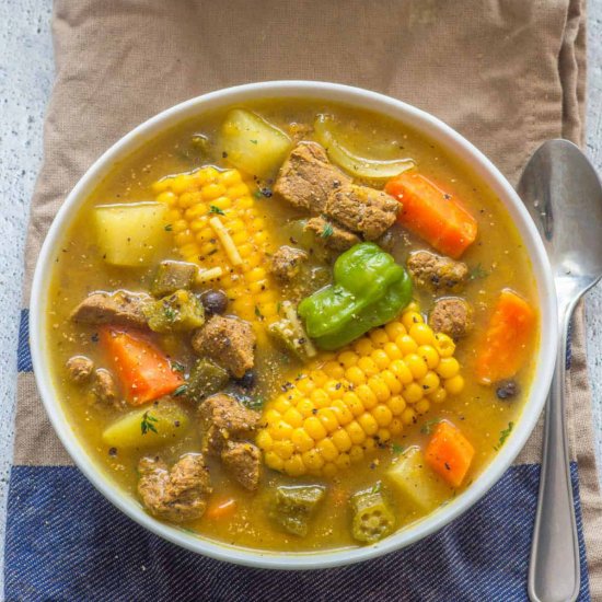 Jamaican Beef Soup