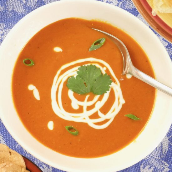 Indian Spiced Tomato Soup