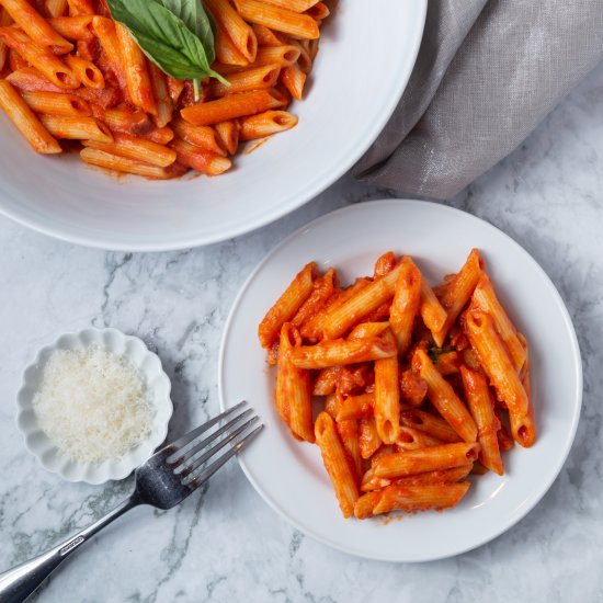 Penne Alla Vodka with Pancetta