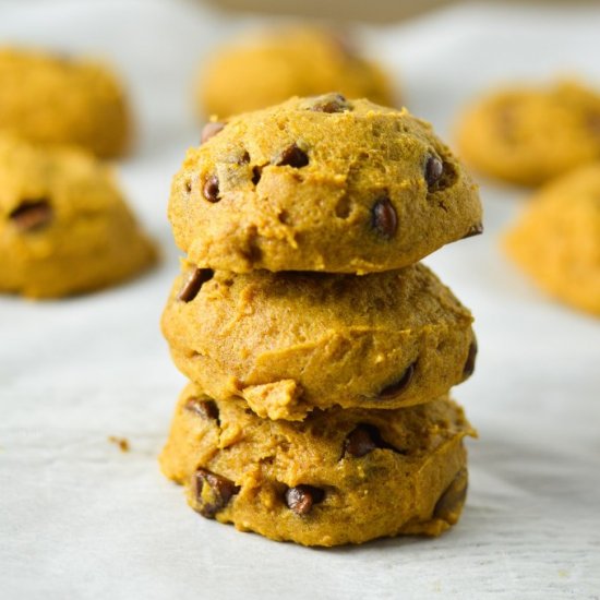 Pumpkin Chocolate Chip Cookies