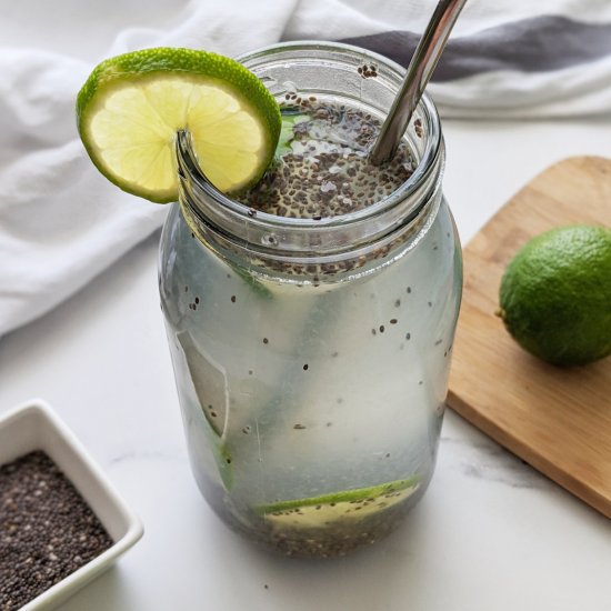 Chia Lime Agua Fresca