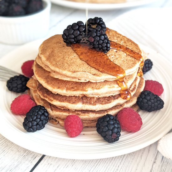 The Best Eggless Pancakes