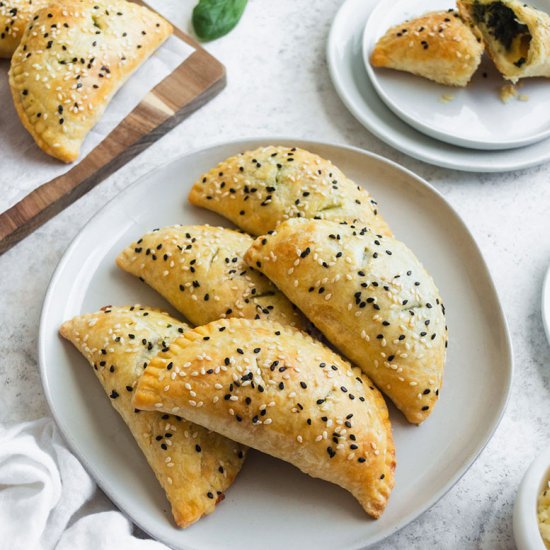 Spinach and Cheese Hand Pies