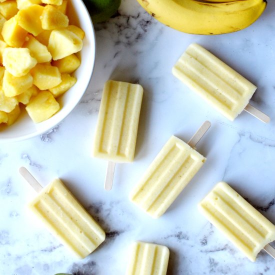 Pineapple Popsicles