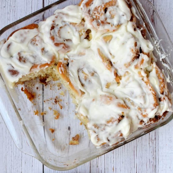 Gluten Free Cinnamon Rolls