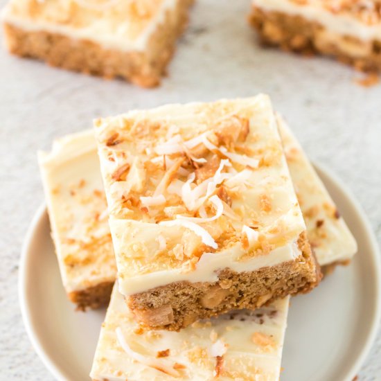 White Chocolate Blondies