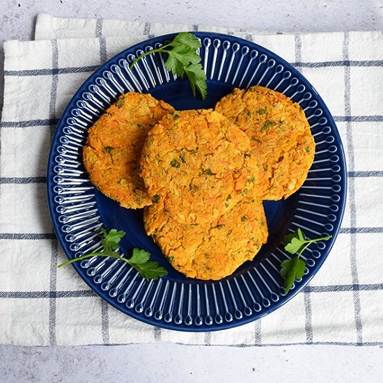 Sweet Potato and Lentil Patties