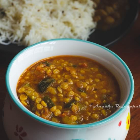 Instant Pot Zucchini Channa Dal