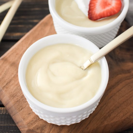 Dairy-Free Vanilla Pudding