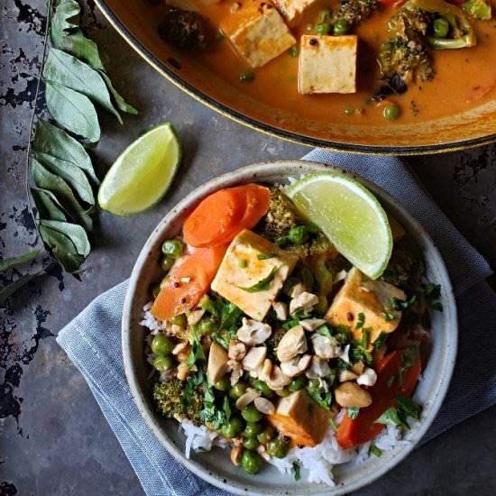 Indo Thai Curry With Broccoli