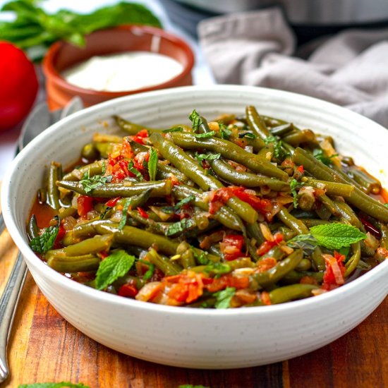 Instant Pot Turkish Green Beans