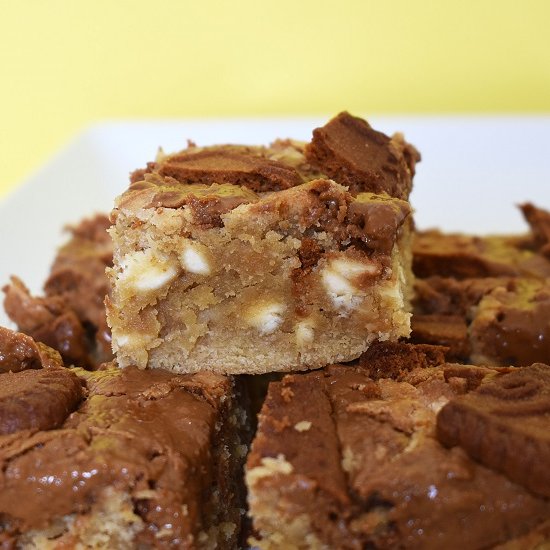 Biscoff Blondies