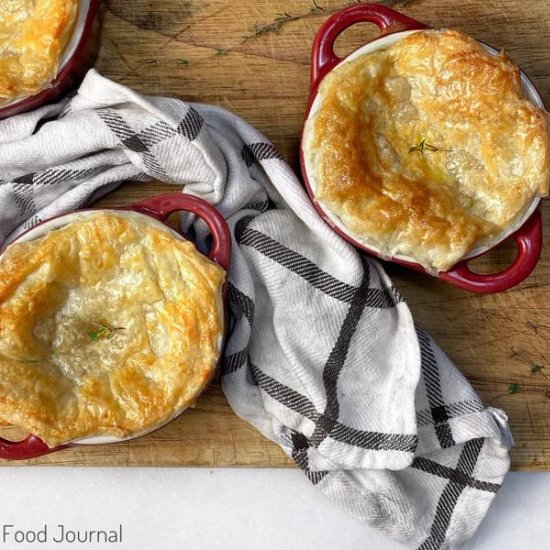 Mini Chicken Curry Pot Pies