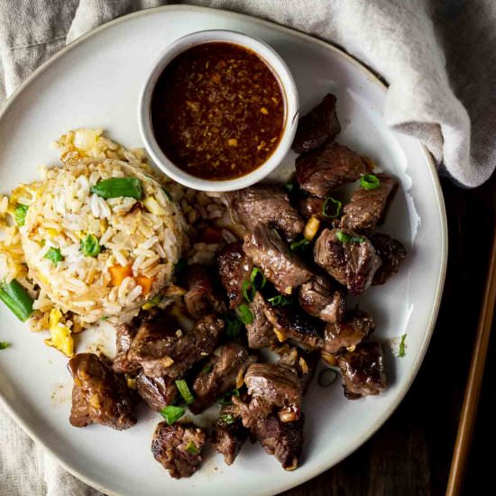 Hibachi Steak with Fried Rice