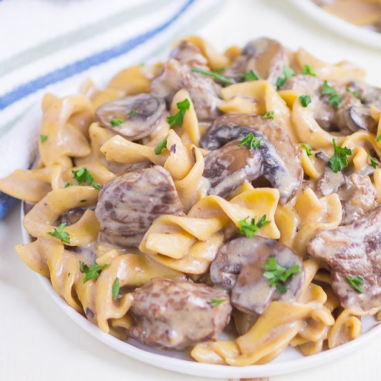 Instant Pot Stroganoff