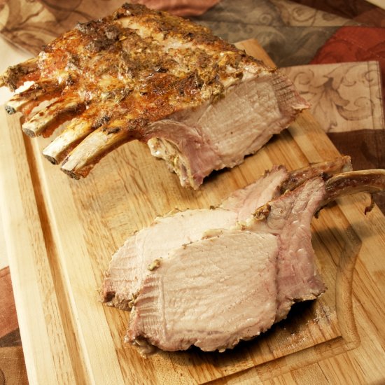 Herb-Roasted Rack of Pork