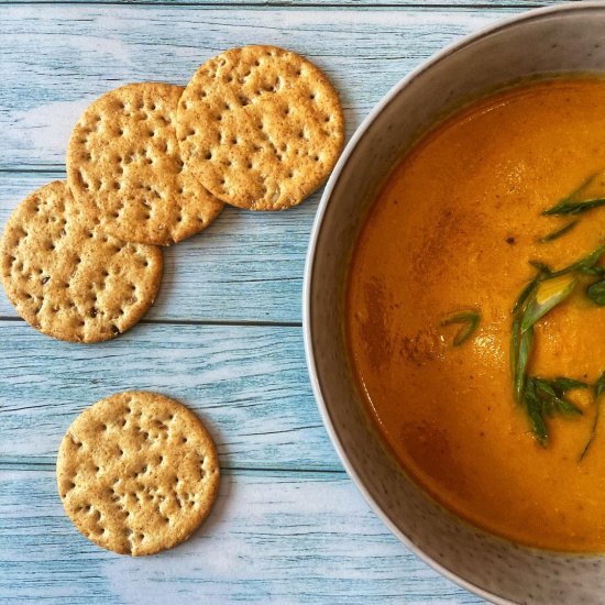 Creamy Roasted Carrot Soup