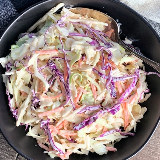 Best Coleslaw – 4 Ingredients