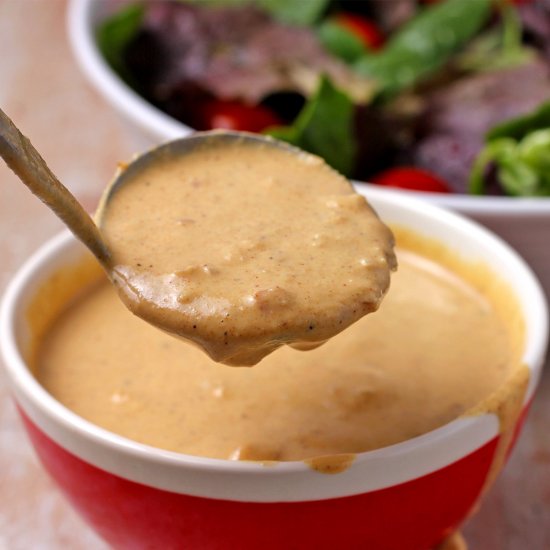 Mustard Tahini Dressing (vegan)