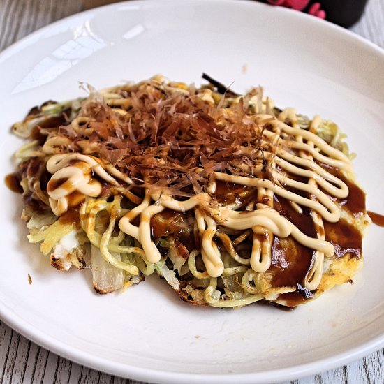 Hiroshima-Style Okonomiyaki