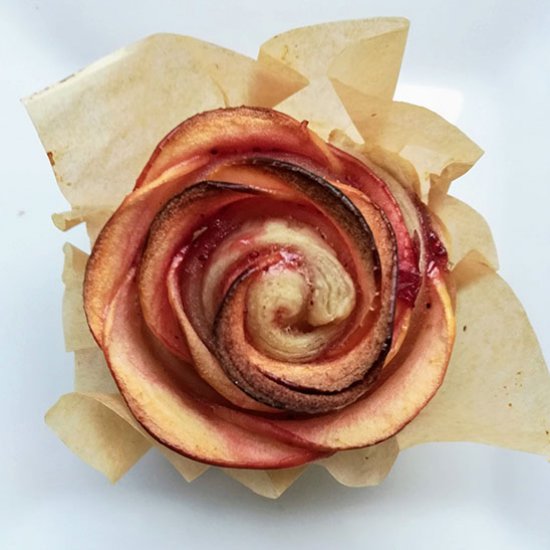 Apple Rose Puff Pastries