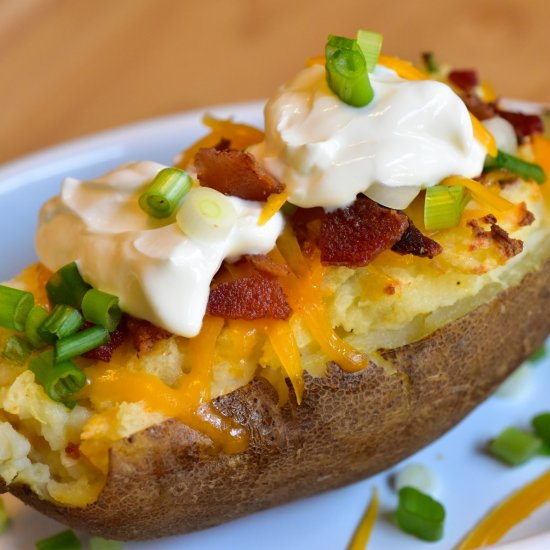 Air Fryer Baked Potatoes