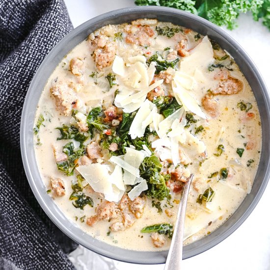 Keto Zuppa Toscana