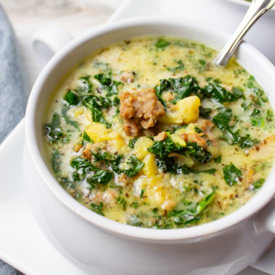 Flavorful AIP Zuppa Toscana