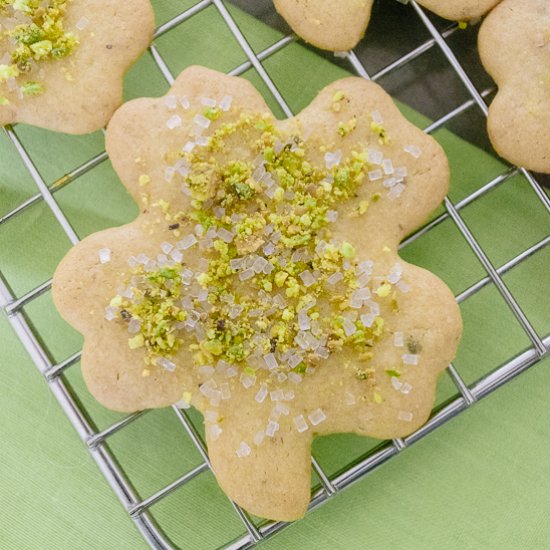 Pistachio Sugar Cookies