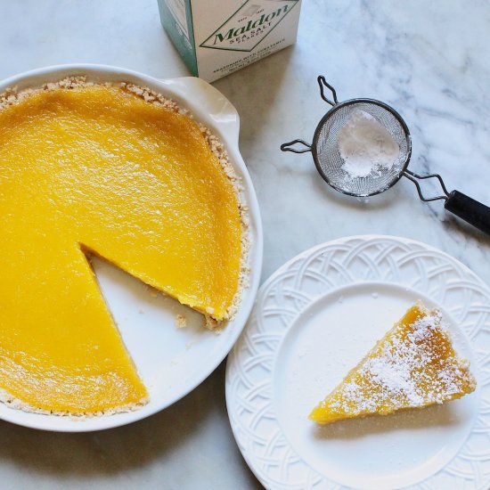 Lemon Olive Oil Tart