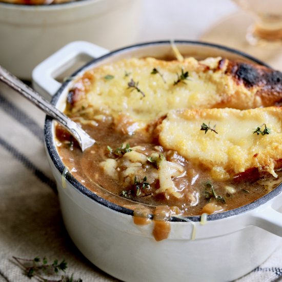 French Onion Soup for Two