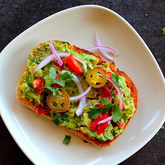 Guacamole Toast