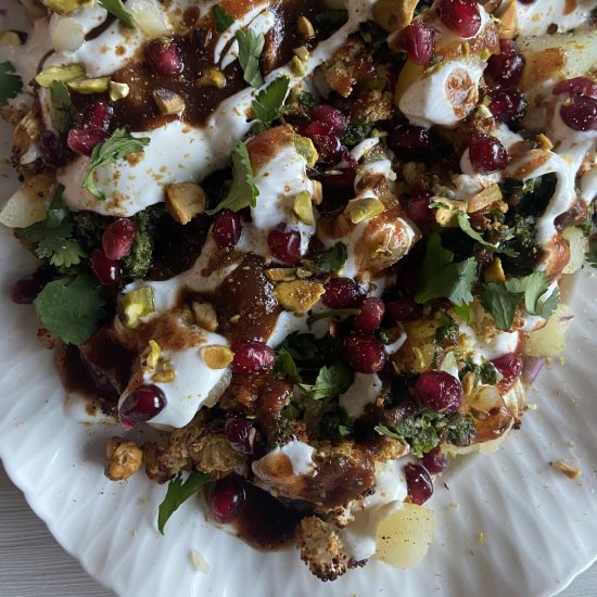 Indian Nachos (Papri Chaat)