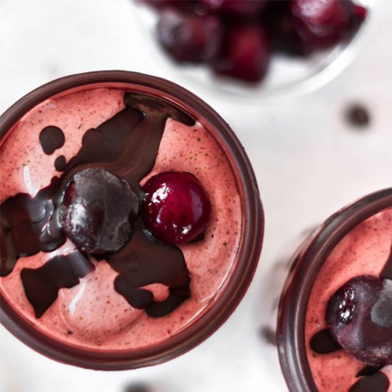 Chocolate Covered Cherry Smoothie