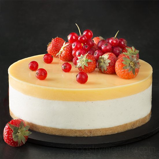 Mascarpone and Lemon Mousse Cake