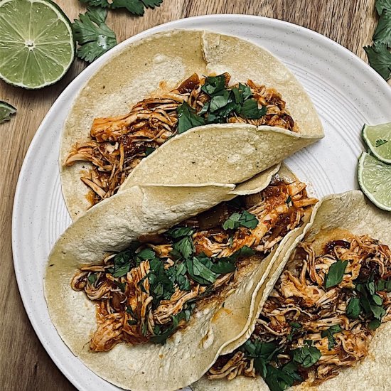 Chipotle Adobo Chicken Tacos