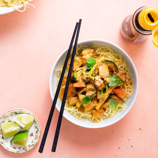 Thai Curry with Noodles